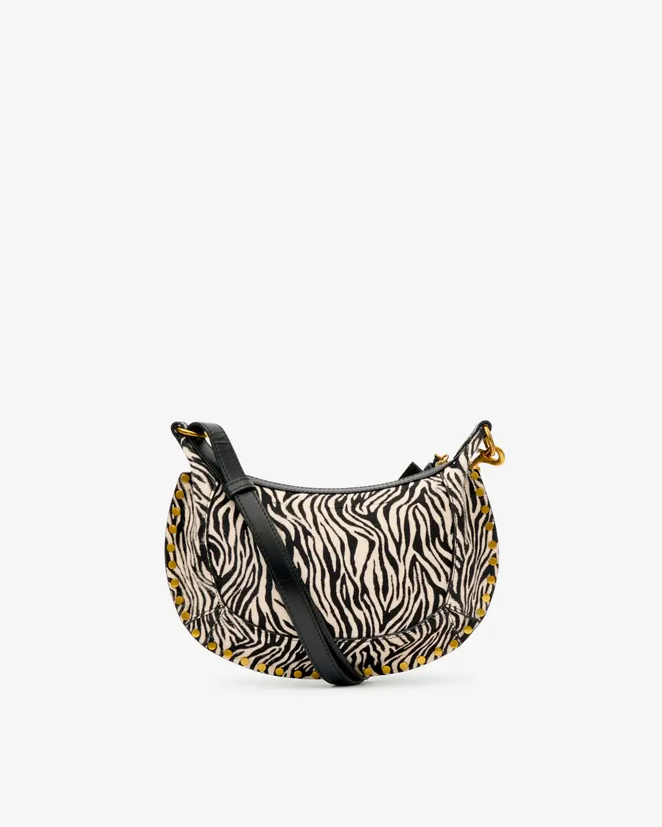 Isabel Marant Oskan Moon Bag In Pony-effect Leather | Thumbnail 2 Isabel Marant Oskan Moon Bag In Pony-effect Leather | Thumbnail 2