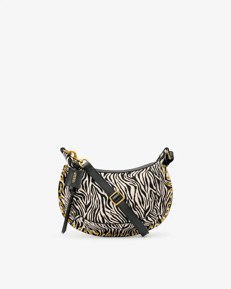 Isabel Marant Oskan Moon Bag In Pony-effect Leather | Thumbnail 4 Isabel Marant Oskan Moon Bag In Pony-effect Leather | Thumbnail 4