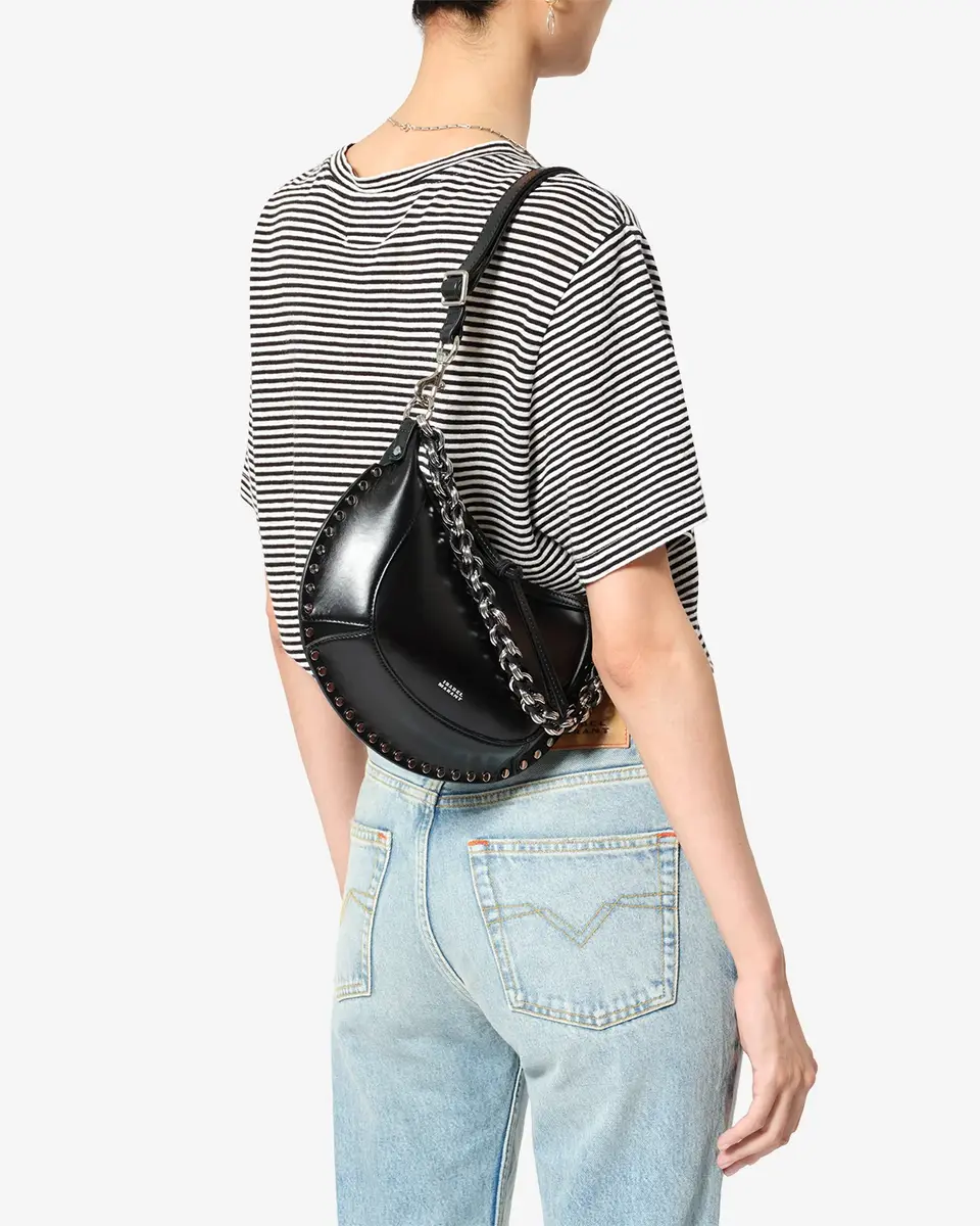 Isabel Marant Oskan Moon Bag In Grained Leather | Thumbnail 5 Isabel Marant Oskan Moon Bag In Grained Leather | Thumbnail 5