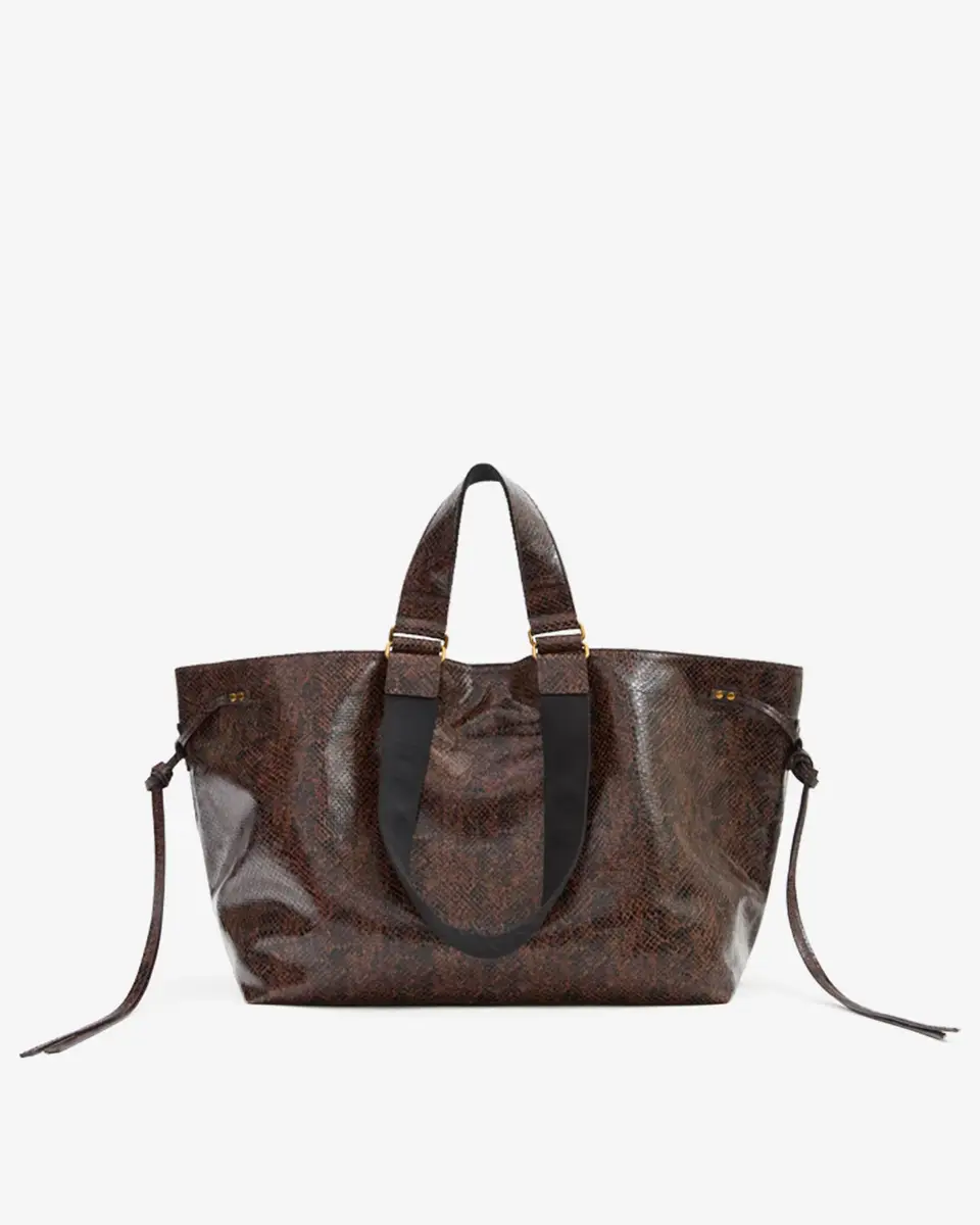 Isabel Marant Wardy Bag In Python-effect Leather | Thumbnail 2 Isabel Marant Wardy Bag In Python-effect Leather | Thumbnail 2