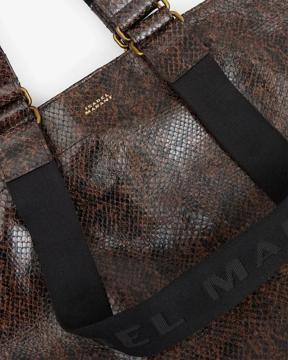 Isabel Marant Wardy Bag In Python-effect Leather | Thumbnail 6 Isabel Marant Wardy Bag In Python-effect Leather | Thumbnail 6