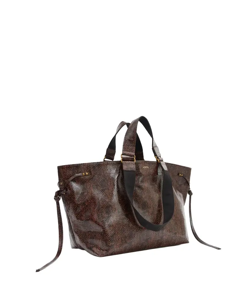 Wardy Bag In Python-effect Leather Wardy Bag In Python-effect Leather