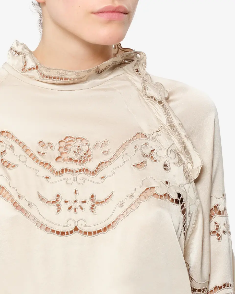 Isabel Marant Enelia Silk Blouse | Thumbnail 2 Isabel Marant Enelia Silk Blouse | Thumbnail 2