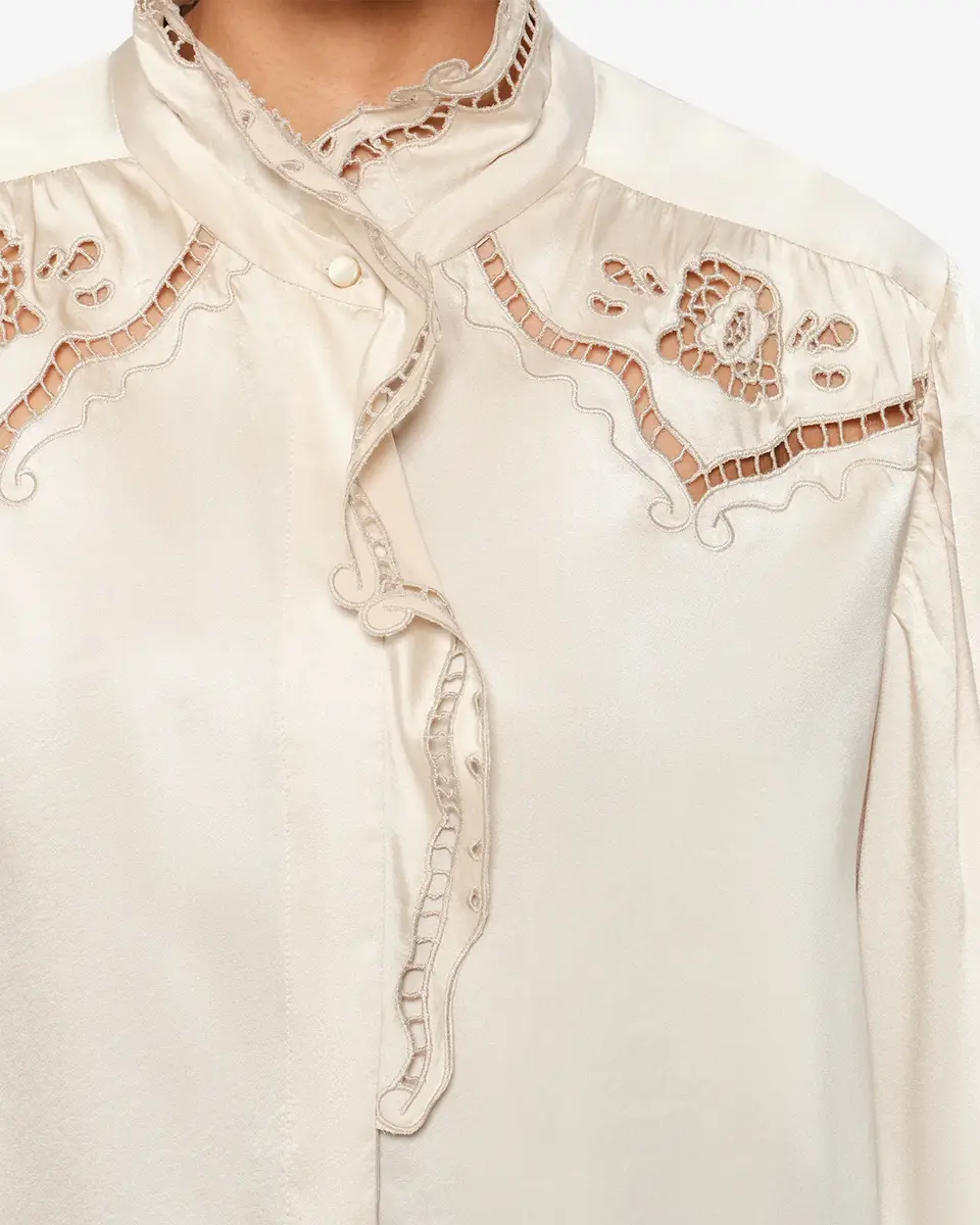 Isabel Marant Ejali Silk Blouse | Thumbnail 2 Isabel Marant Ejali Silk Blouse | Thumbnail 2