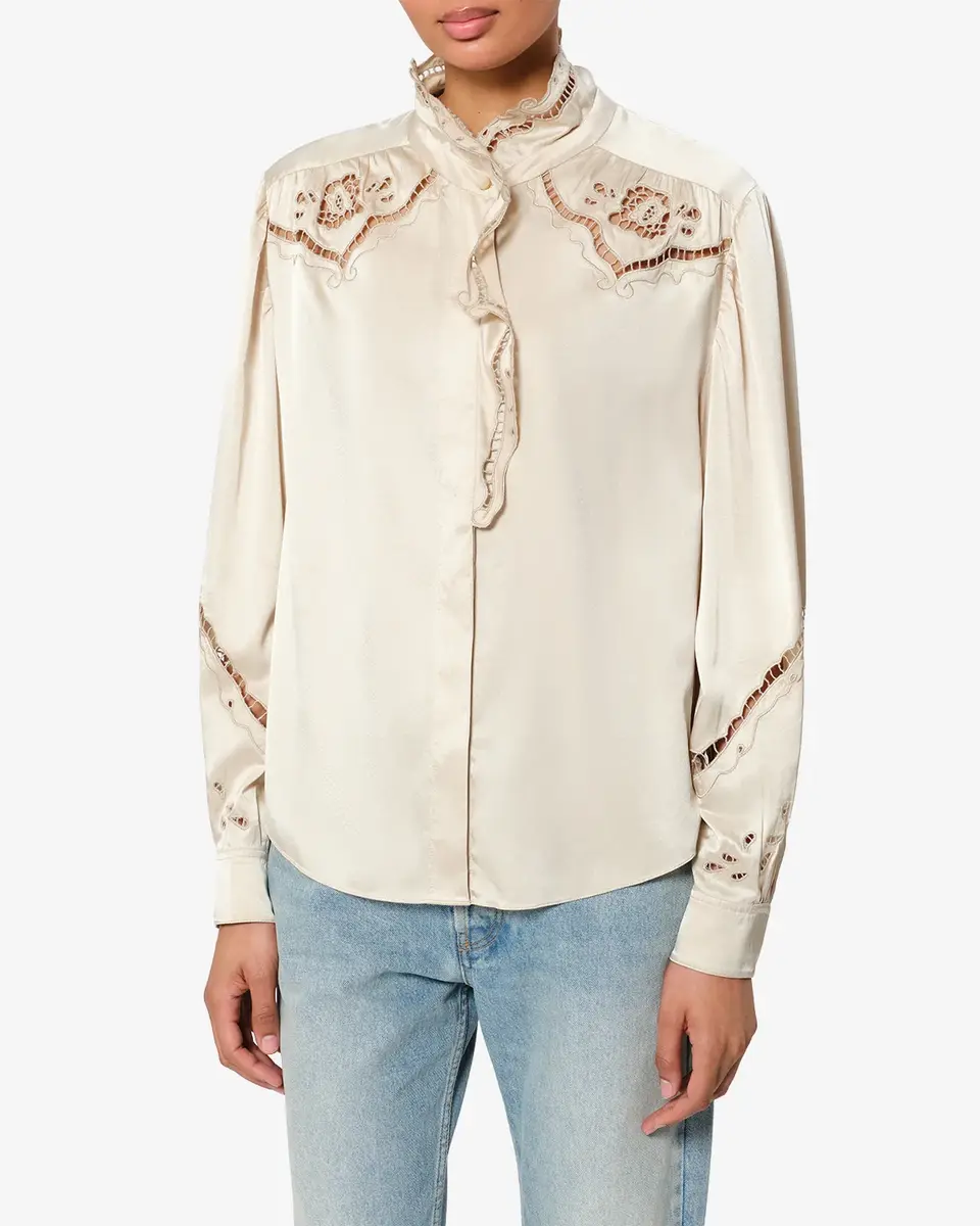 Isabel Marant Ejali Silk Blouse | Thumbnail 5 Isabel Marant Ejali Silk Blouse | Thumbnail 5