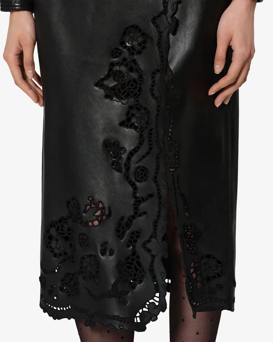 Isabel Marant Fulsa Leather Skirt | Thumbnail 2 Isabel Marant Fulsa Leather Skirt | Thumbnail 2