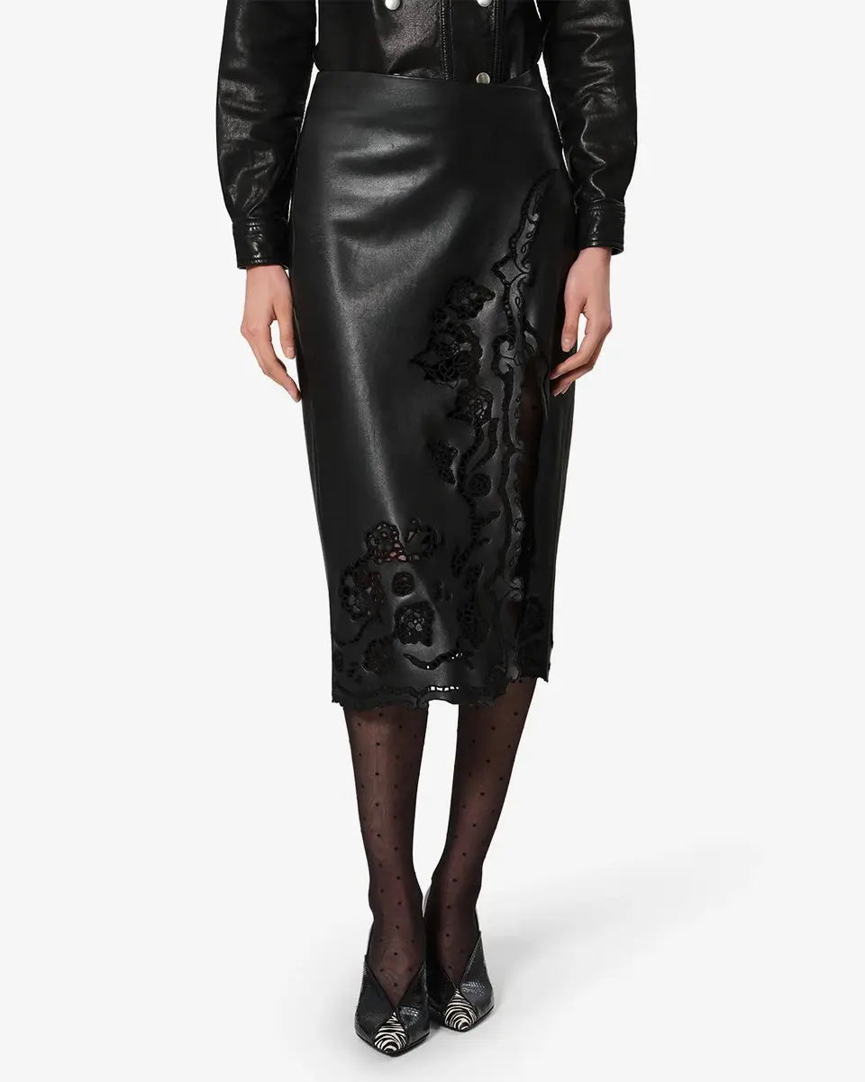 Isabel Marant Fulsa Leather Skirt | Thumbnail 5 Isabel Marant Fulsa Leather Skirt | Thumbnail 5