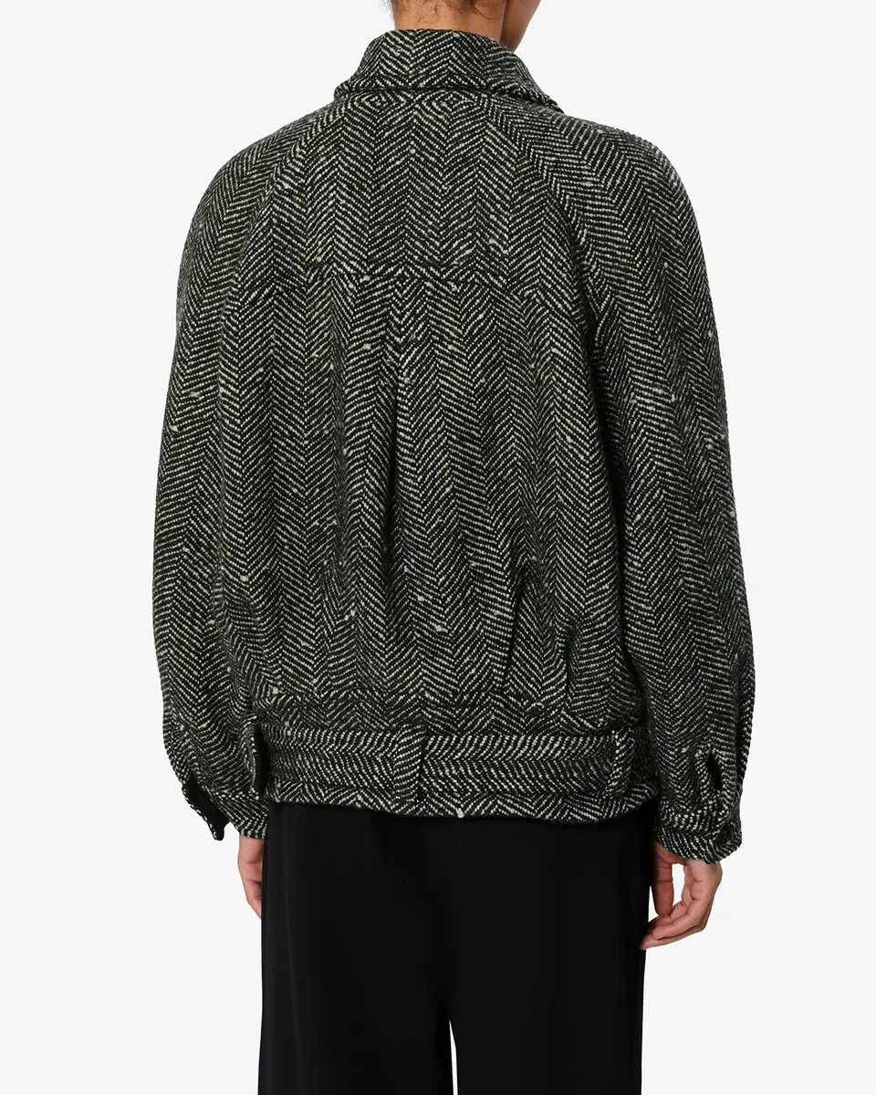Isabel Marant Elvane Wool Coat | Thumbnail 3 Isabel Marant Elvane Wool Coat | Thumbnail 3