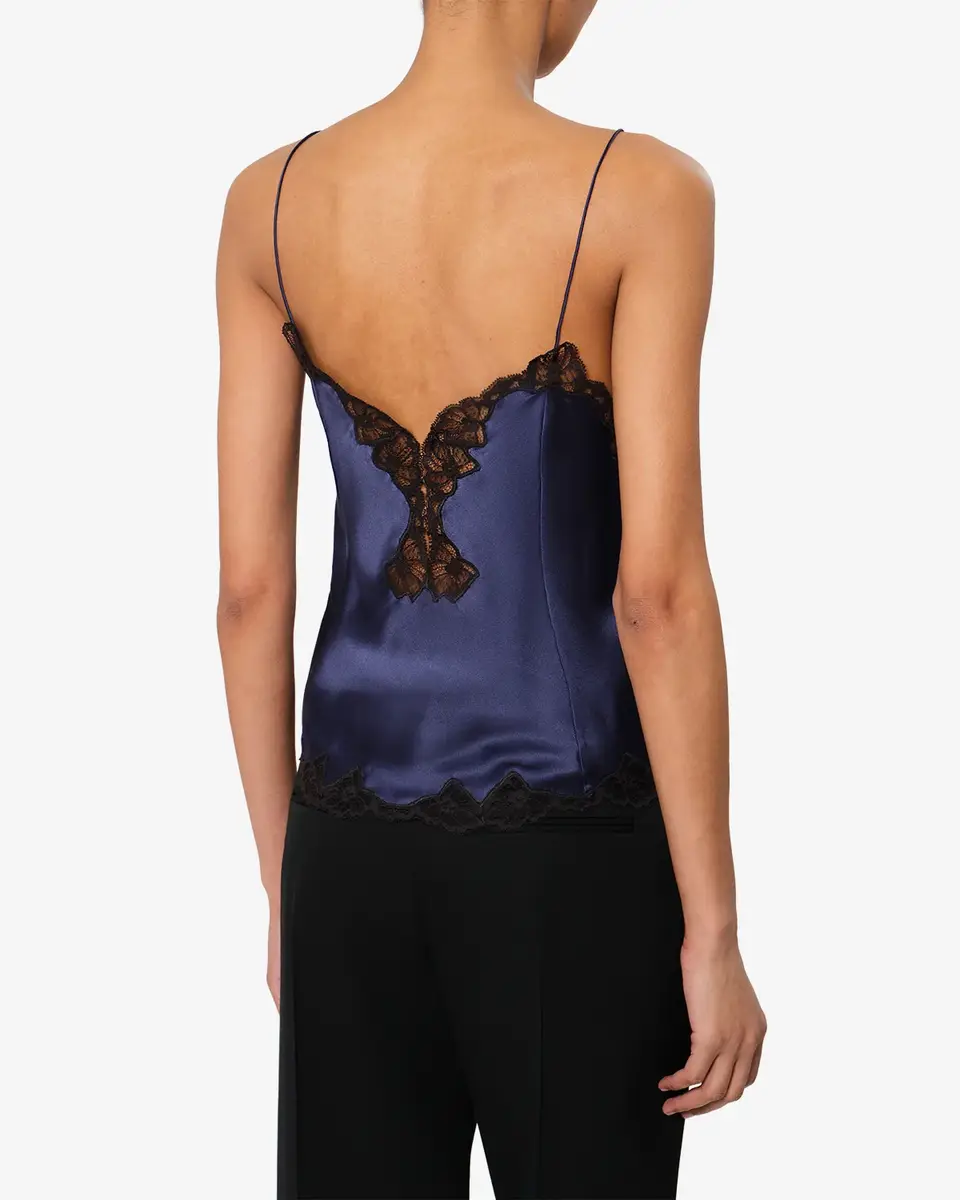 Isabel Marant Amael Silk Top | Thumbnail 3 Isabel Marant Amael Silk Top | Thumbnail 3