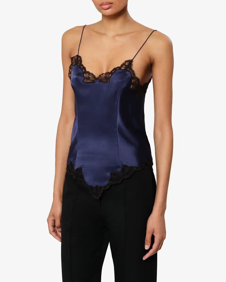 Isabel Marant Amael Silk Top | Thumbnail 5 Isabel Marant Amael Silk Top | Thumbnail 5