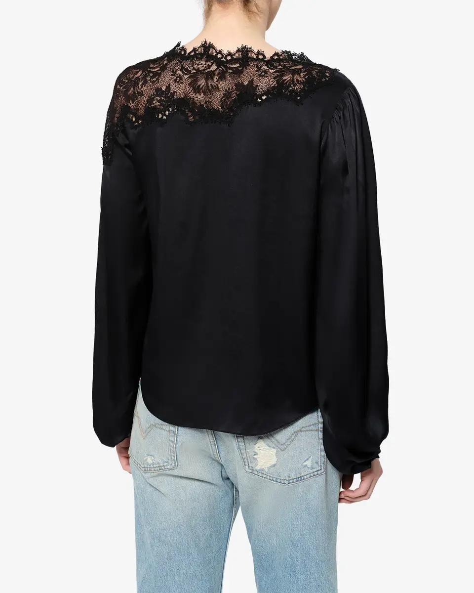 Isabel Marant Azare Silk Blouse | Thumbnail 3 Isabel Marant Azare Silk Blouse | Thumbnail 3