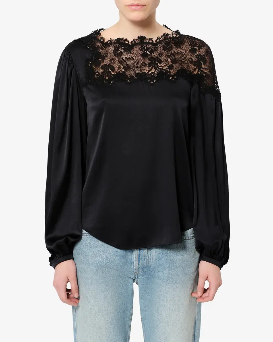 Isabel Marant Azare Silk Blouse | Thumbnail 5 Isabel Marant Azare Silk Blouse | Thumbnail 5