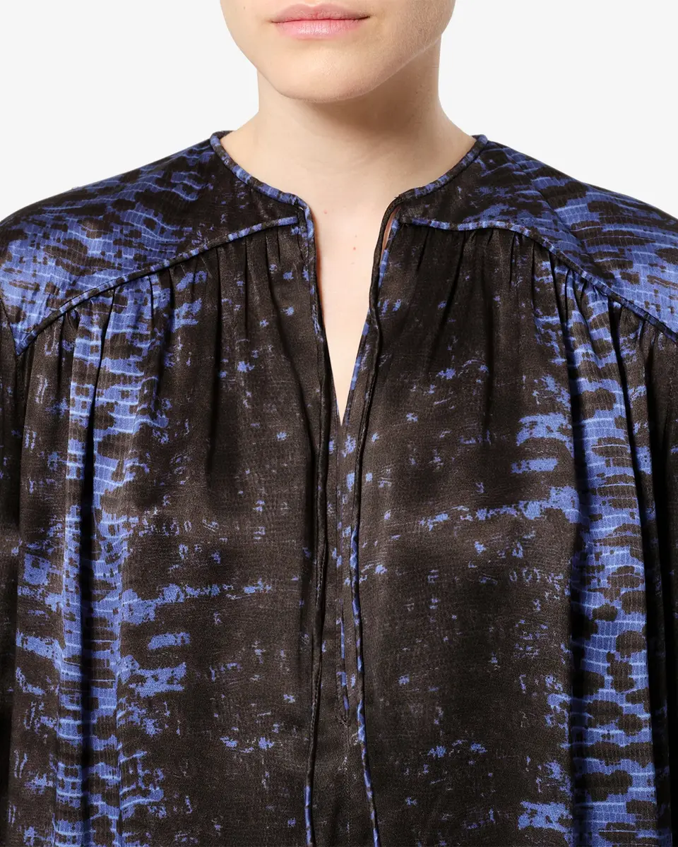 Isabel Marant Laraya Silk Blouse | Thumbnail 2 Isabel Marant Laraya Silk Blouse | Thumbnail 2