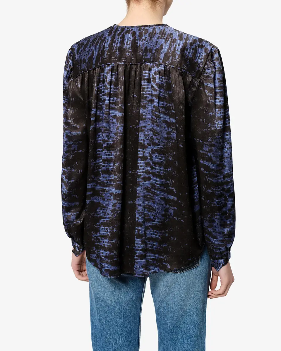 Isabel Marant Laraya Silk Blouse | Thumbnail 3 Isabel Marant Laraya Silk Blouse | Thumbnail 3