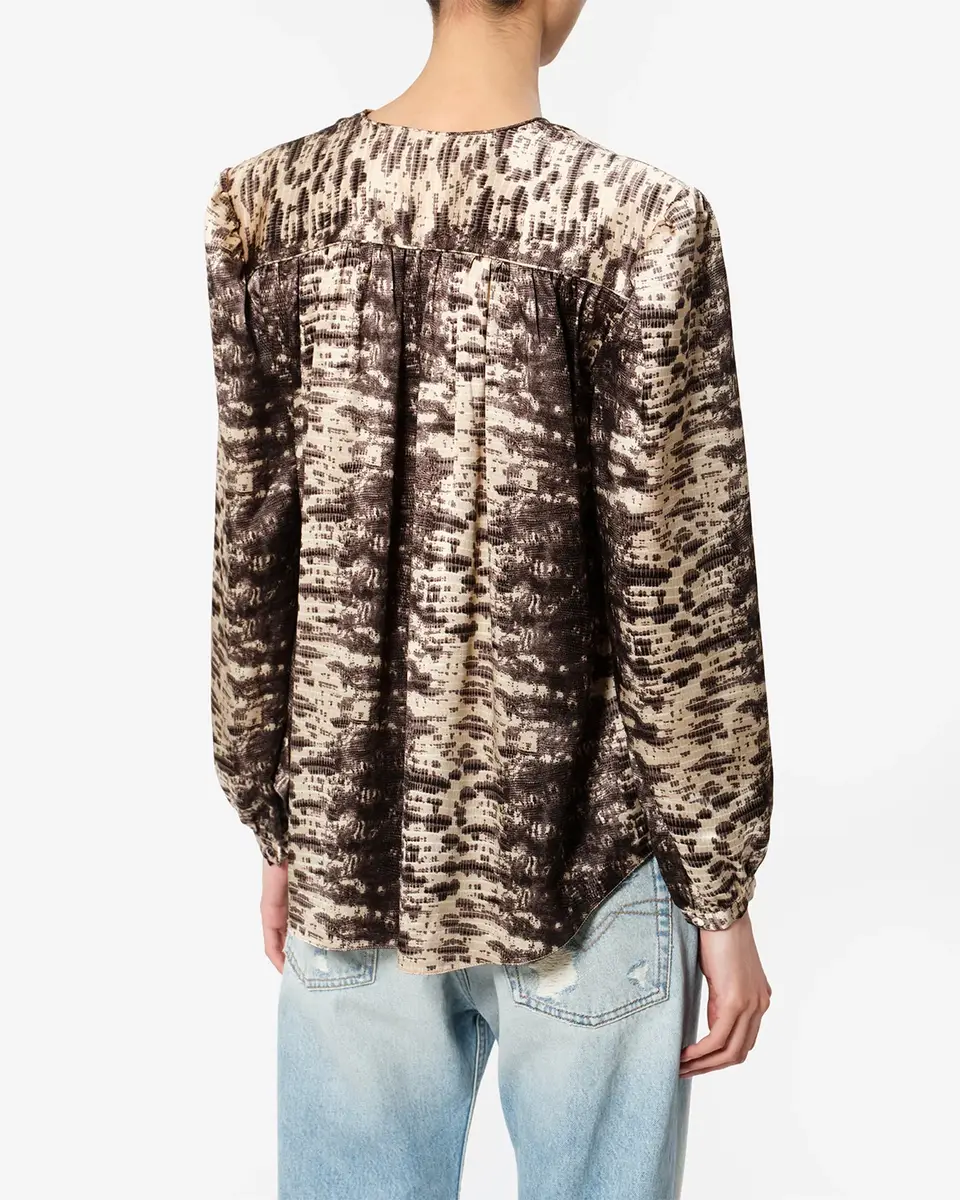 Isabel Marant Laraya Silk Blouse | Thumbnail 5 Isabel Marant Laraya Silk Blouse | Thumbnail 5