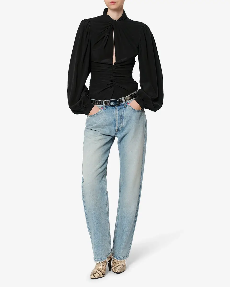 Isabel Marant Depsona Silk Blouse | Thumbnail 3 Isabel Marant Depsona Silk Blouse | Thumbnail 3