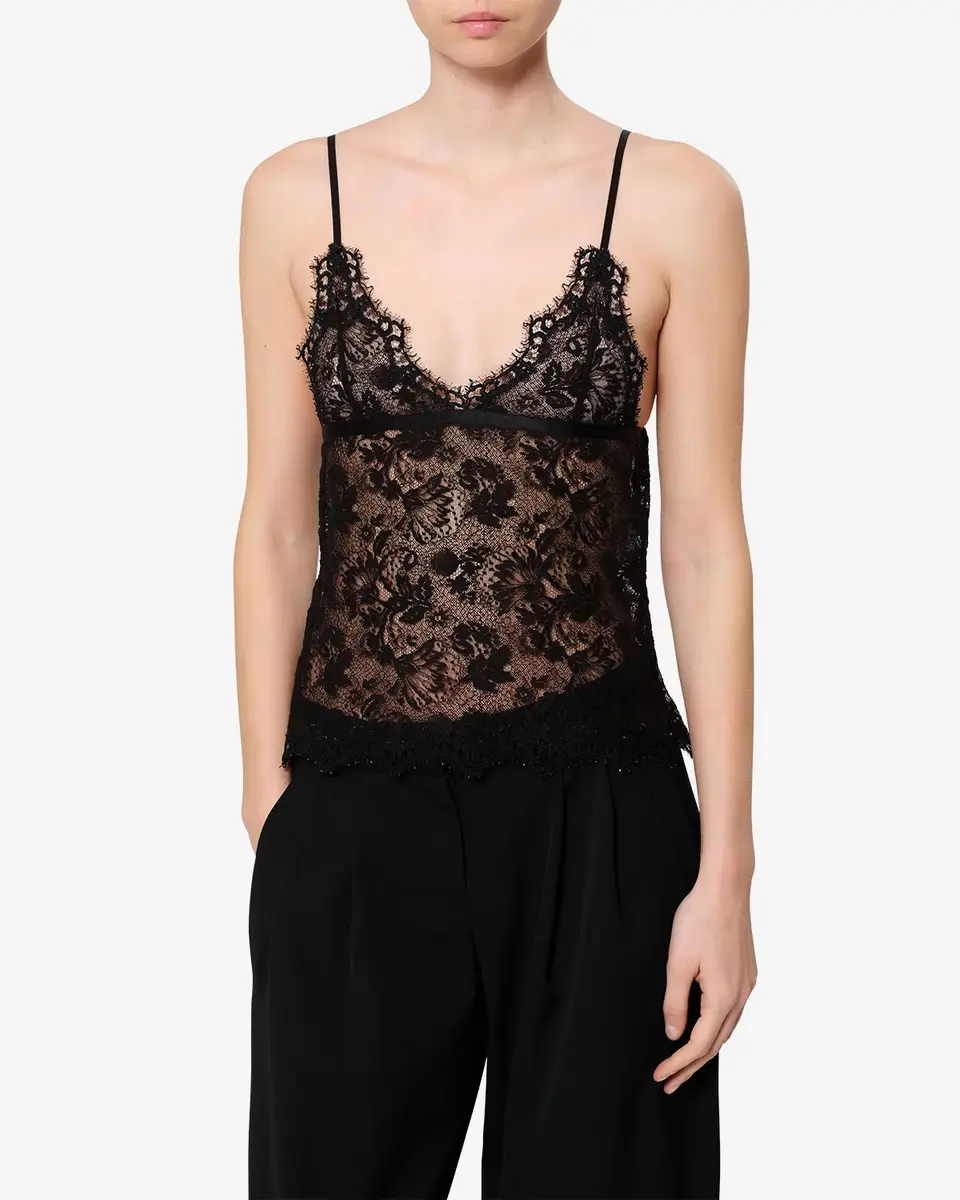 Isabel Marant Adiena Lace Top | Thumbnail 4 Isabel Marant Adiena Lace Top | Thumbnail 4