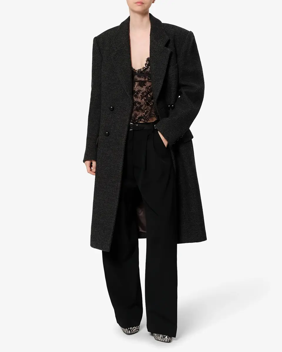 Isabel Marant Erla Wool Coat | Thumbnail 4 Isabel Marant Erla Wool Coat | Thumbnail 4