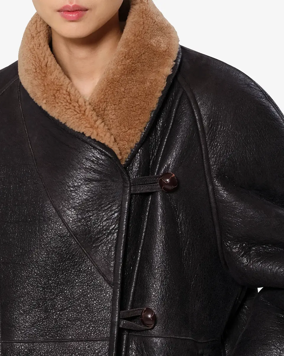 Isabel Marant Camber Shearling Coat | Thumbnail 2 Isabel Marant Camber Shearling Coat | Thumbnail 2