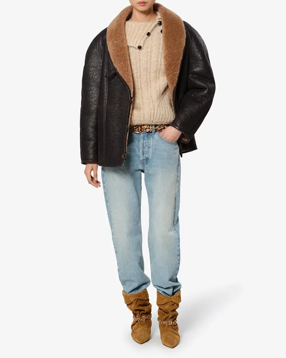 Isabel Marant Camber Shearling Coat | Thumbnail 4 Isabel Marant Camber Shearling Coat | Thumbnail 4