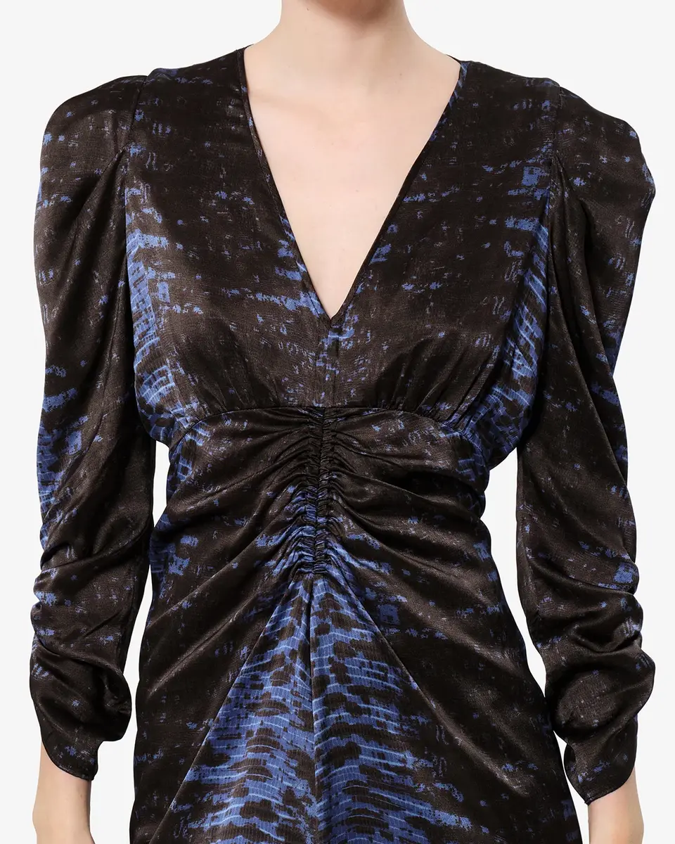 Isabel Marant Albini Silk Dress | Thumbnail 4