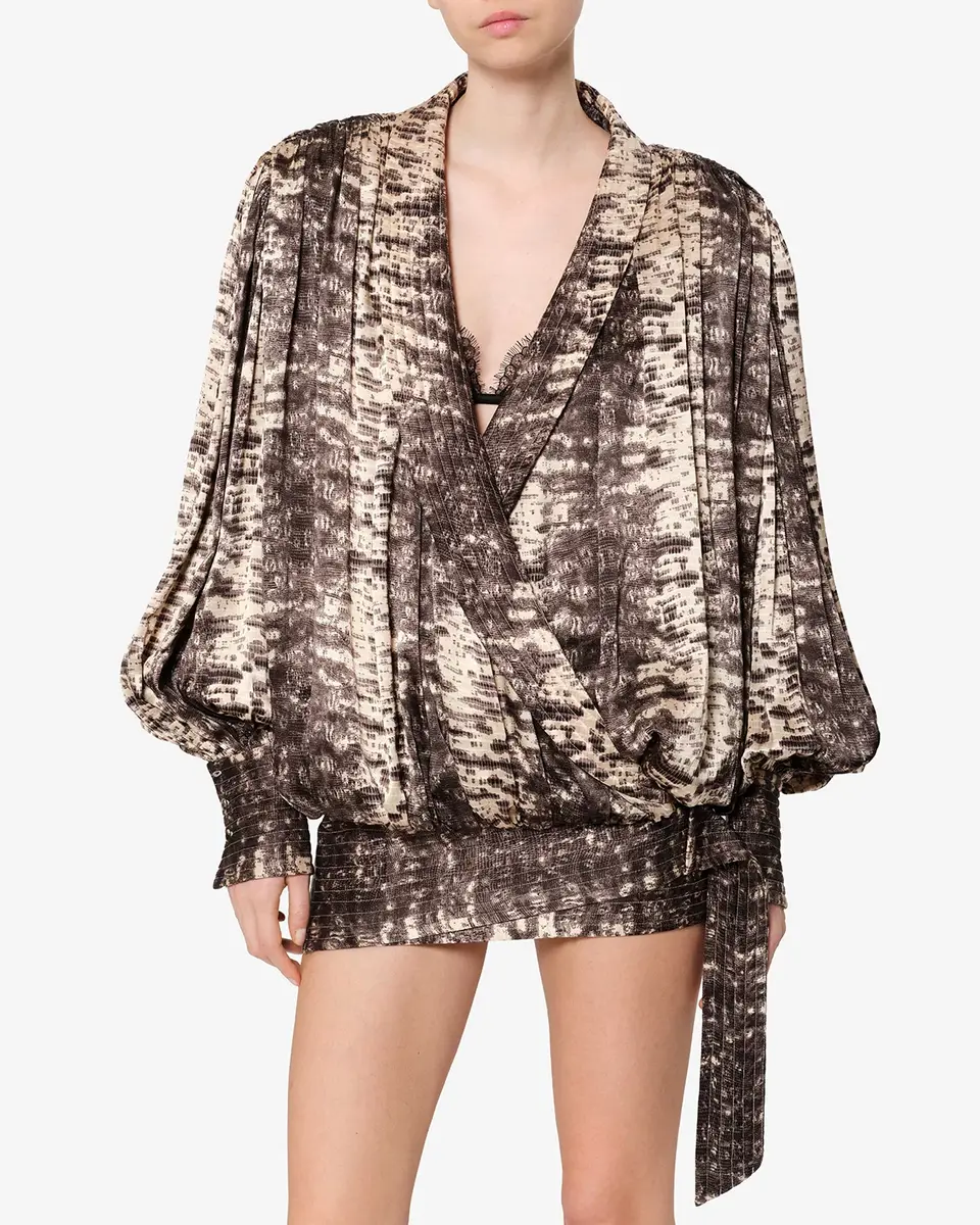 Isabel Marant Dilja Silk Dress | Thumbnail 5 Isabel Marant Dilja Silk Dress | Thumbnail 5