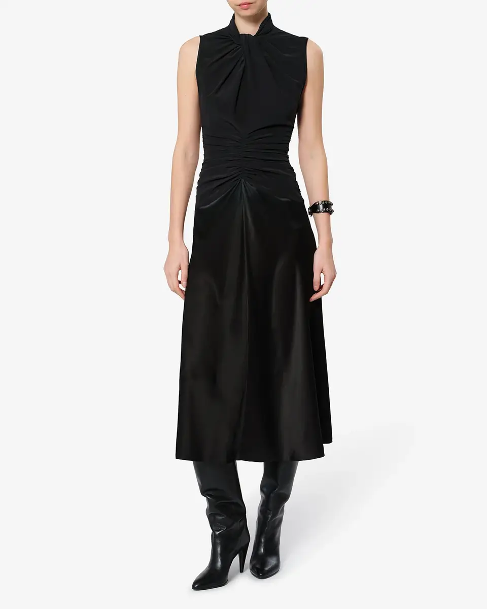 Isabel Marant Delfi Silk Dress | Thumbnail 3
