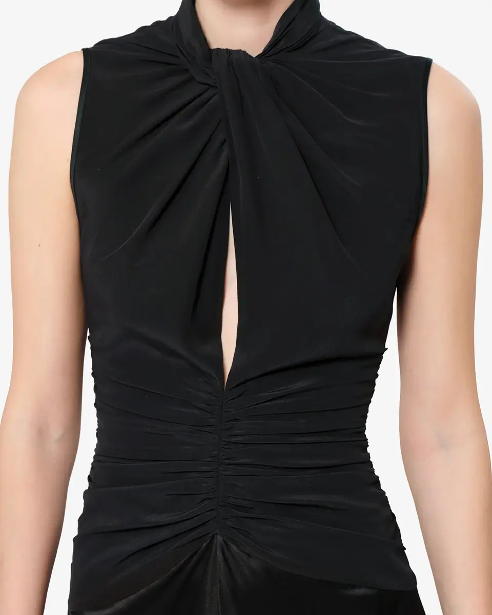 Isabel Marant Delfi Silk Dress | Thumbnail 4