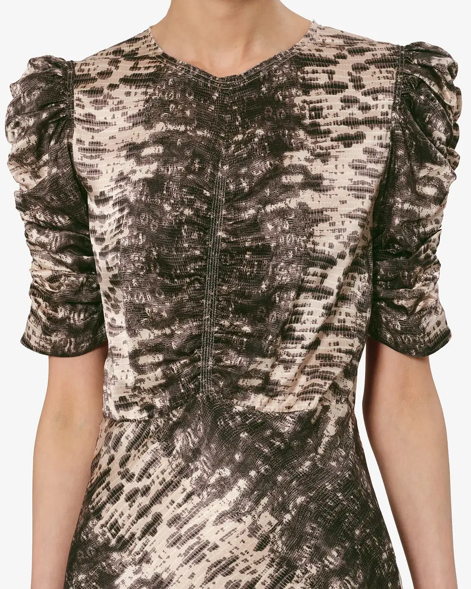 Isabel Marant Lemila Silk Dress | Thumbnail 2 Isabel Marant Lemila Silk Dress | Thumbnail 2