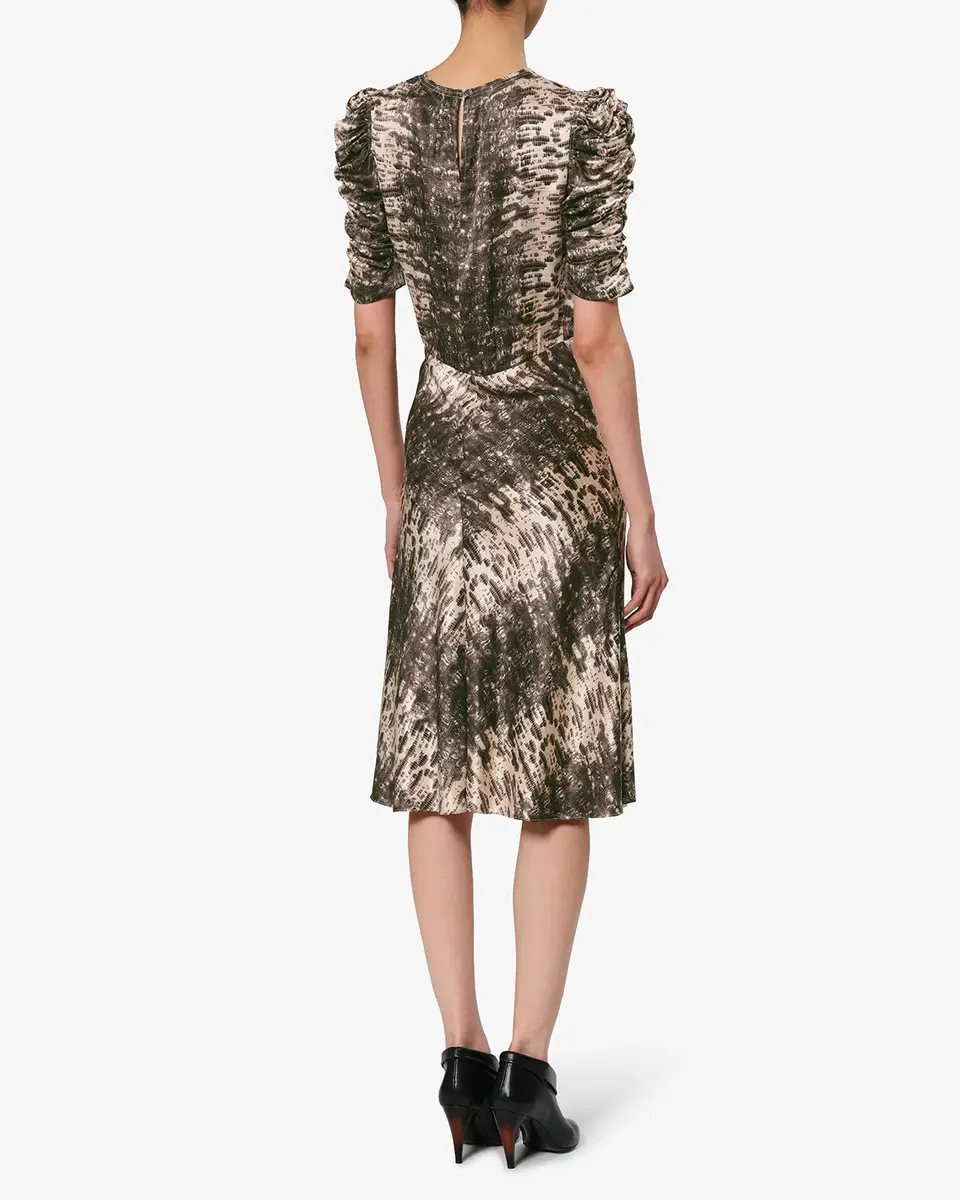 Isabel Marant Lemila Silk Dress | Thumbnail 3 Isabel Marant Lemila Silk Dress | Thumbnail 3