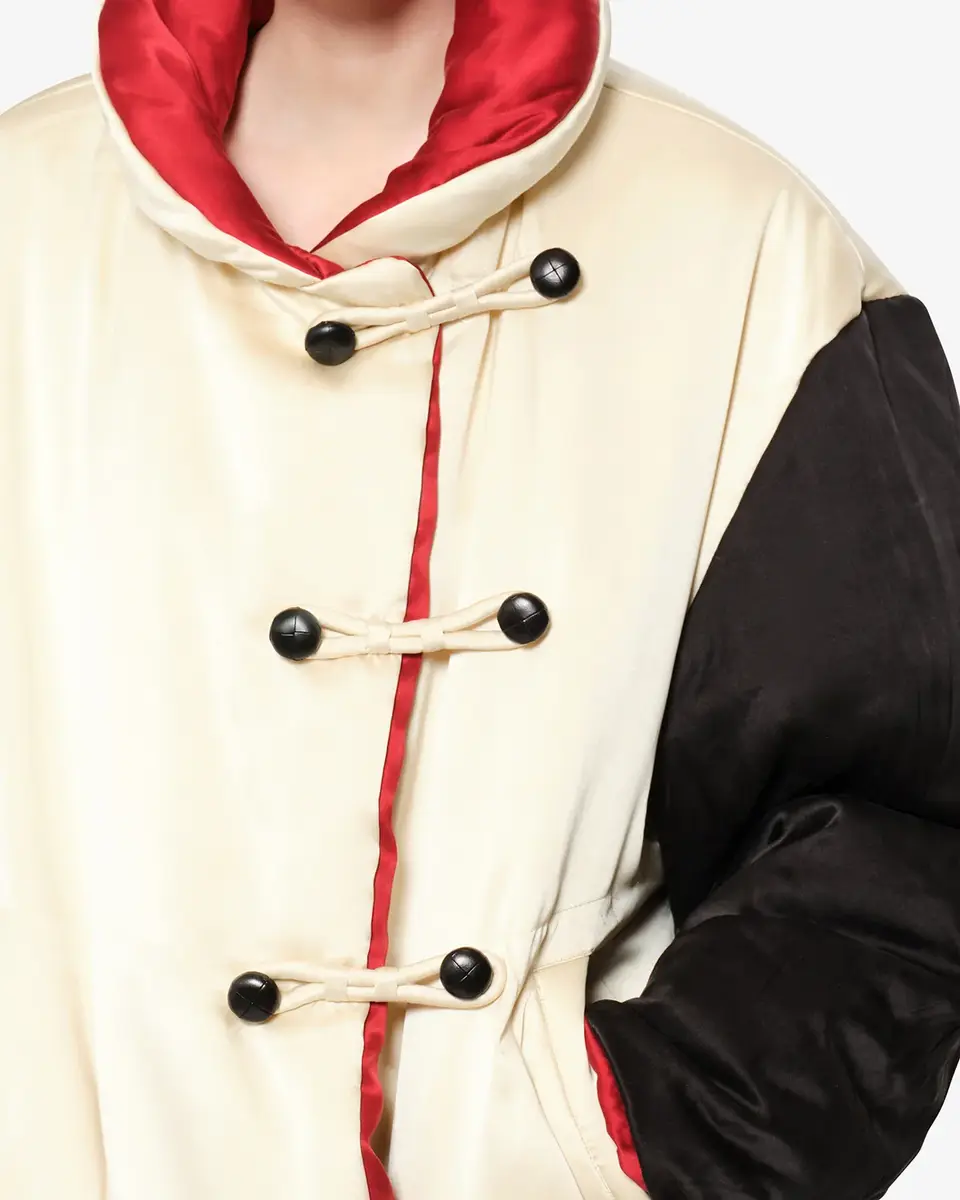 Isabel Marant Bleza Silk Coat | Thumbnail 2 Isabel Marant Bleza Silk Coat | Thumbnail 2