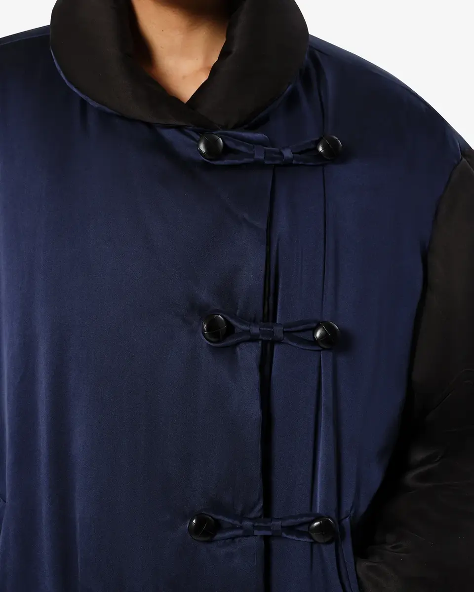 Isabel Marant Bleza Silk Coat | Thumbnail 2