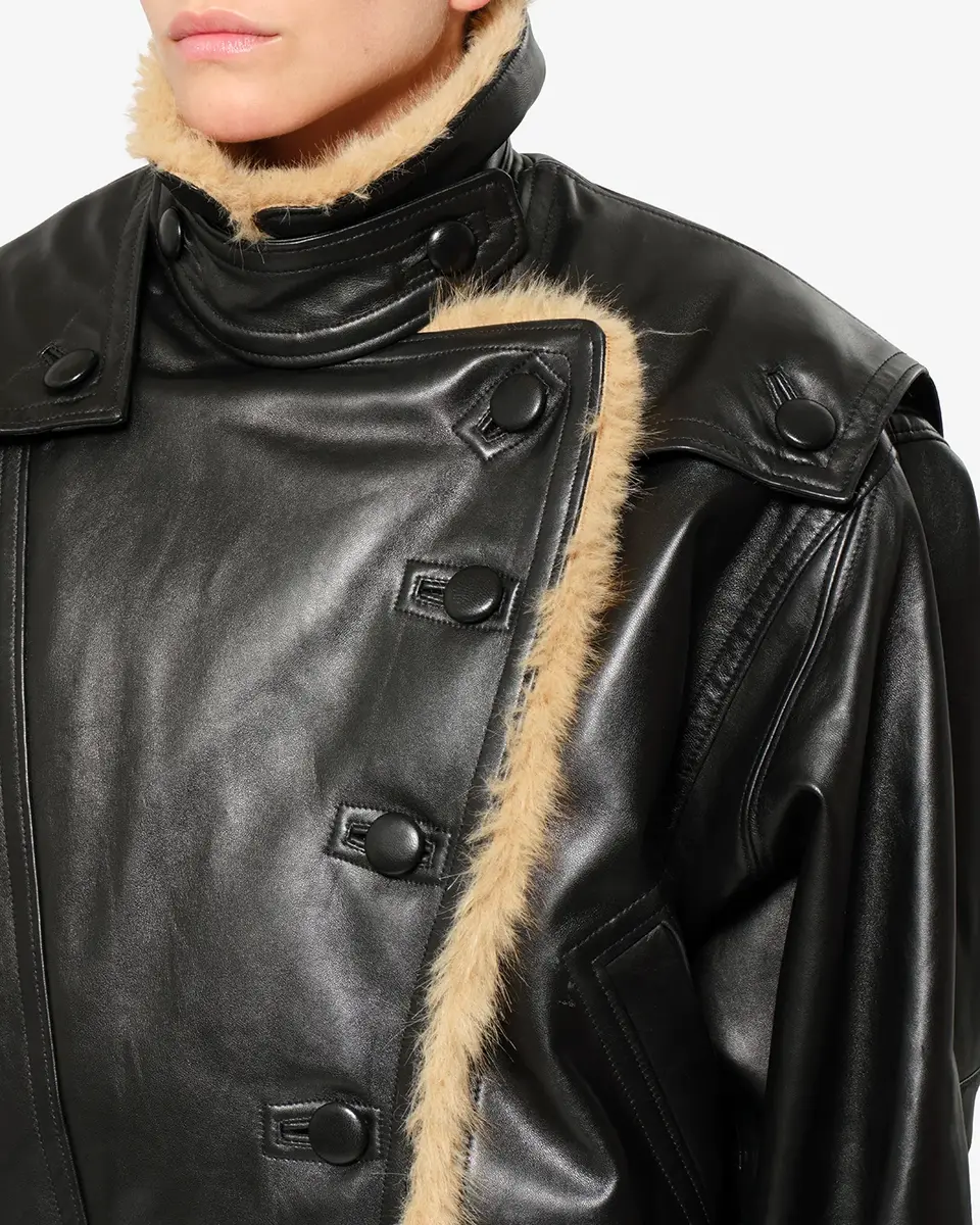 Isabel Marant Valina Leather Jacket | Thumbnail 2 Isabel Marant Valina Leather Jacket | Thumbnail 2