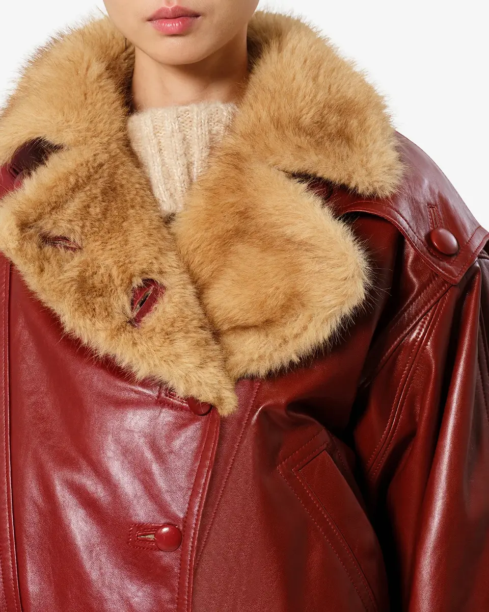 Isabel Marant Valina Leather Jacket | Thumbnail 2
