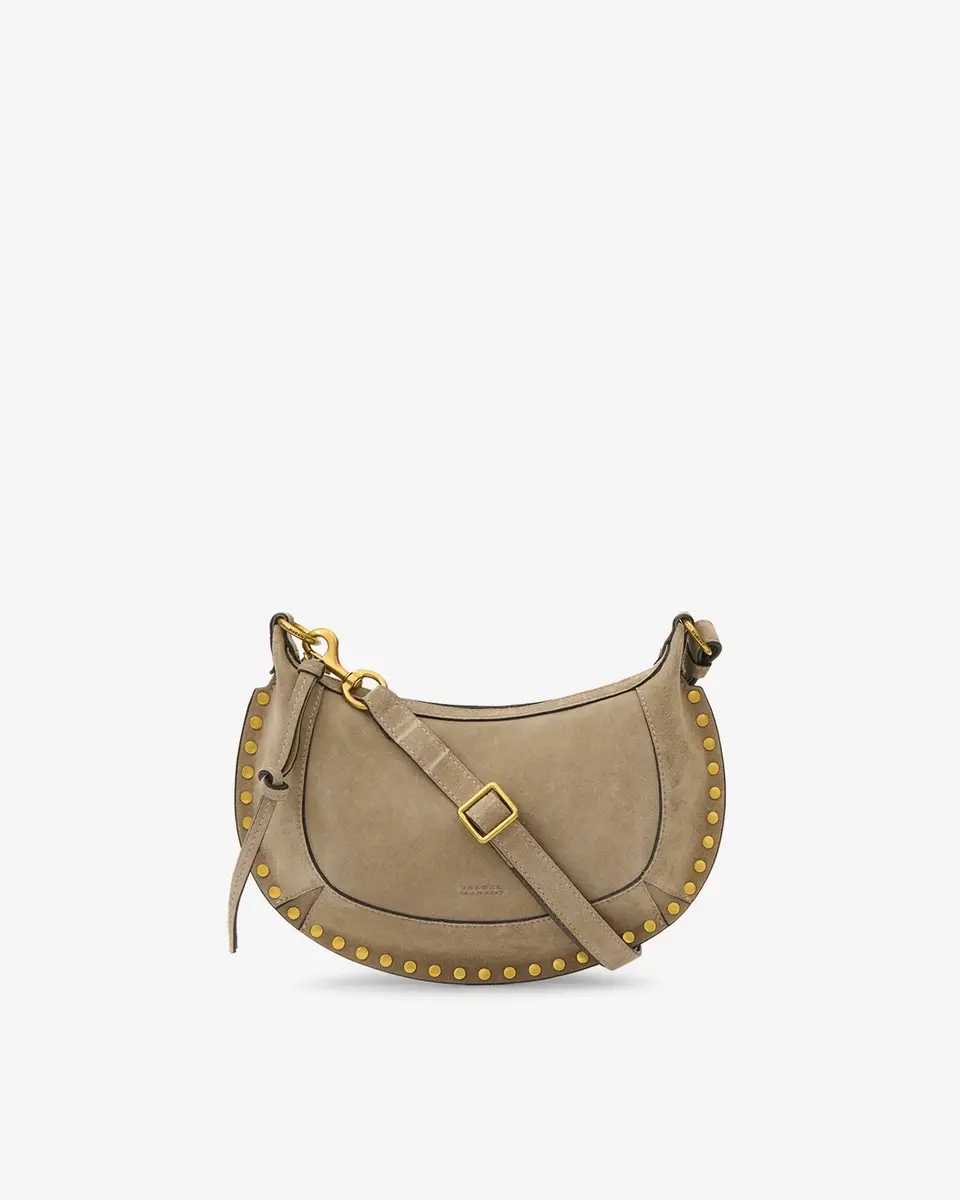 Isabel Marant Oskan Moon Bag In Suede Leather | Thumbnail 4 Isabel Marant Oskan Moon Bag In Suede Leather | Thumbnail 4