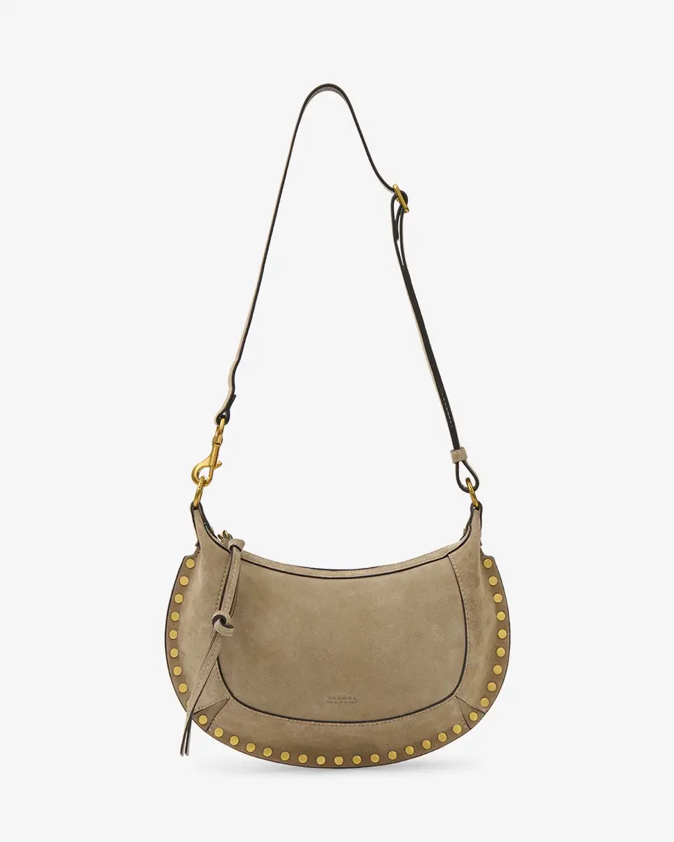 Isabel Marant Oskan Moon Bag In Suede Leather | Thumbnail 5 Isabel Marant Oskan Moon Bag In Suede Leather | Thumbnail 5