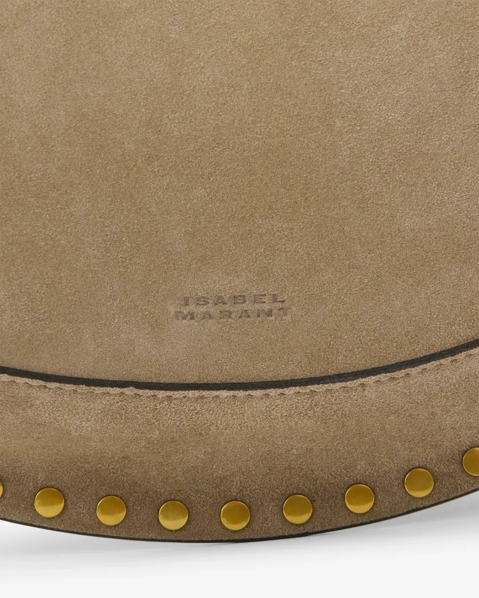 Isabel Marant Oskan Moon Bag In Suede Leather | Thumbnail 6 Isabel Marant Oskan Moon Bag In Suede Leather | Thumbnail 6