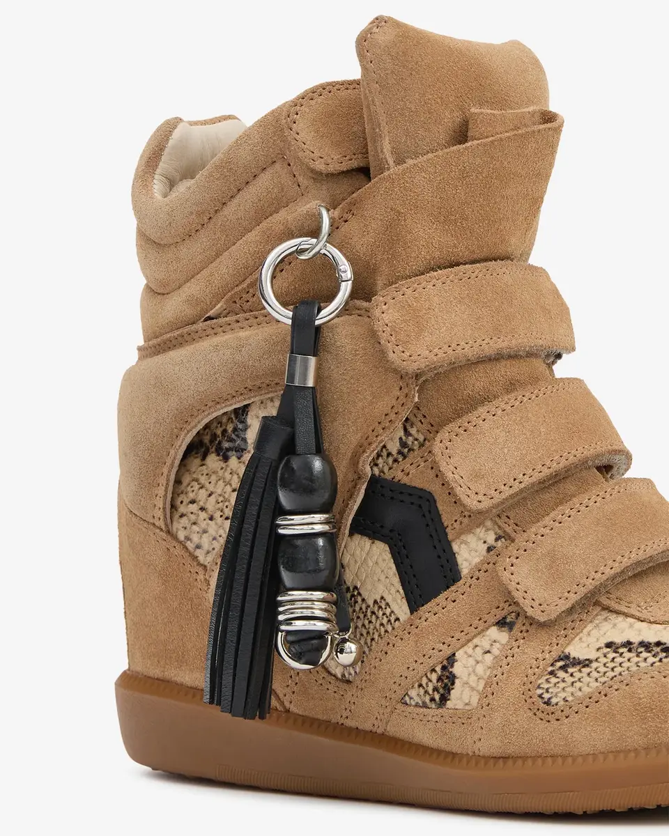 Isabel Marant Leather Charms Keychain | Thumbnail 4