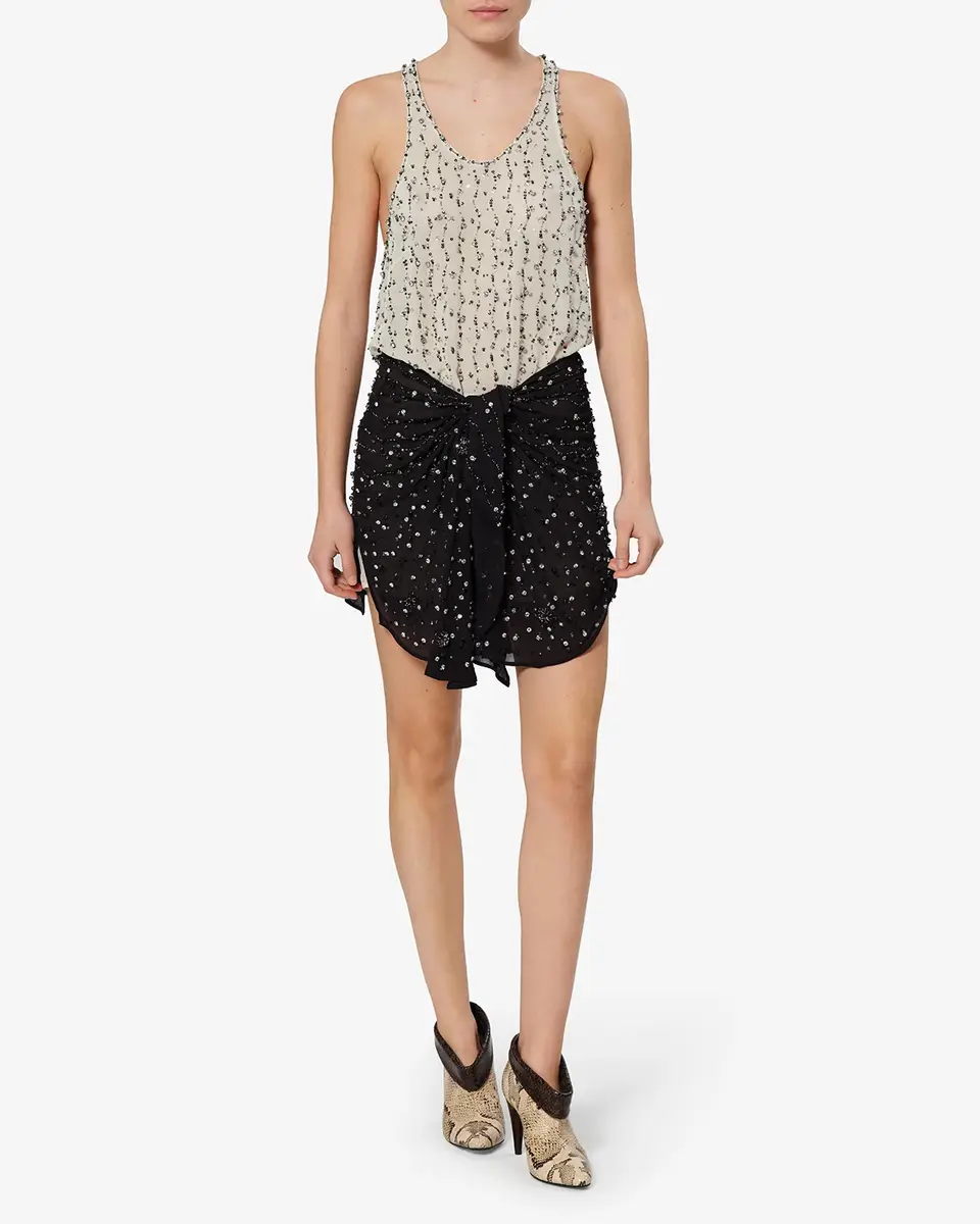 Isabel Marant Milea Silk Dress | Thumbnail 4