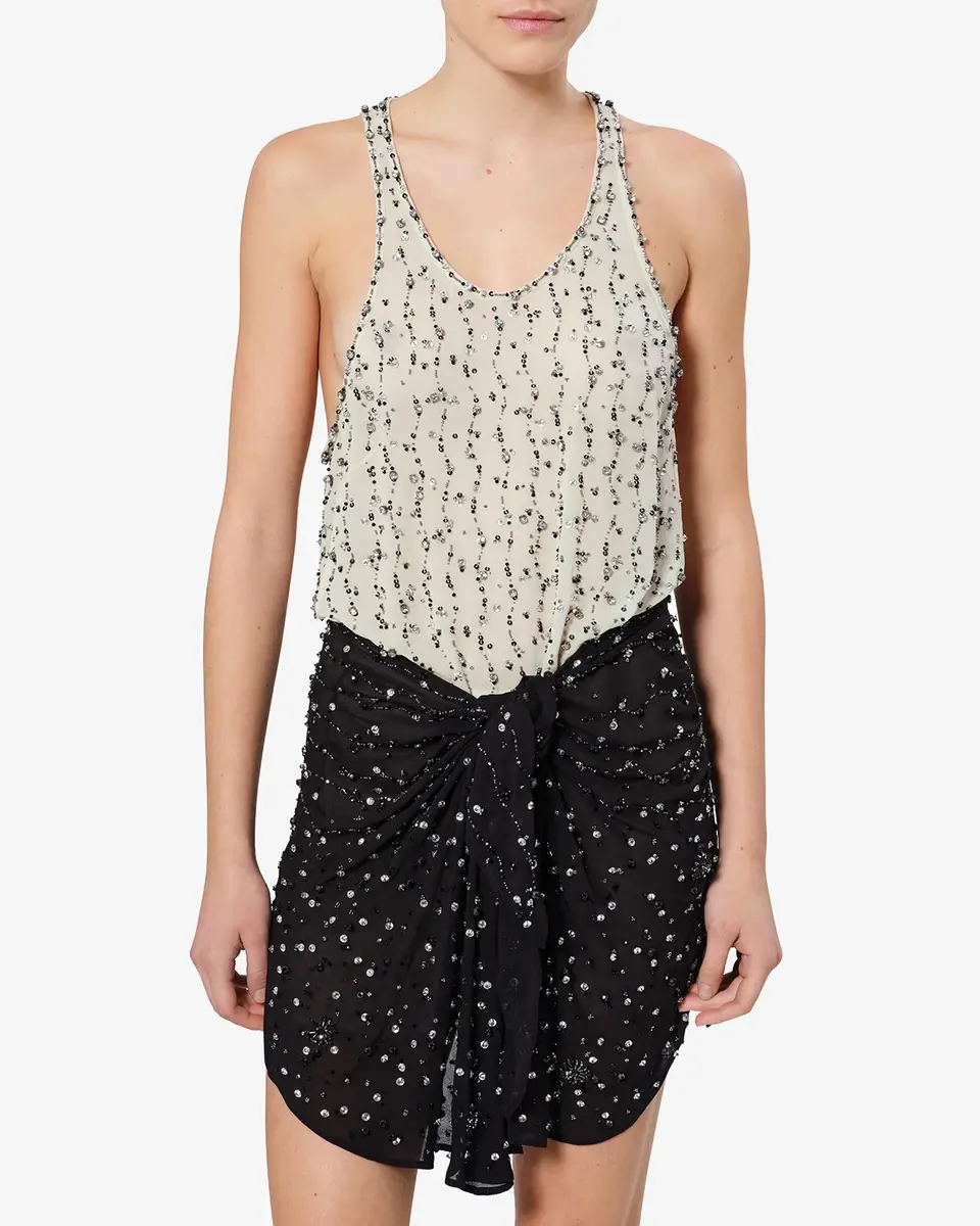 Isabel Marant Milea Silk Dress | Thumbnail 5