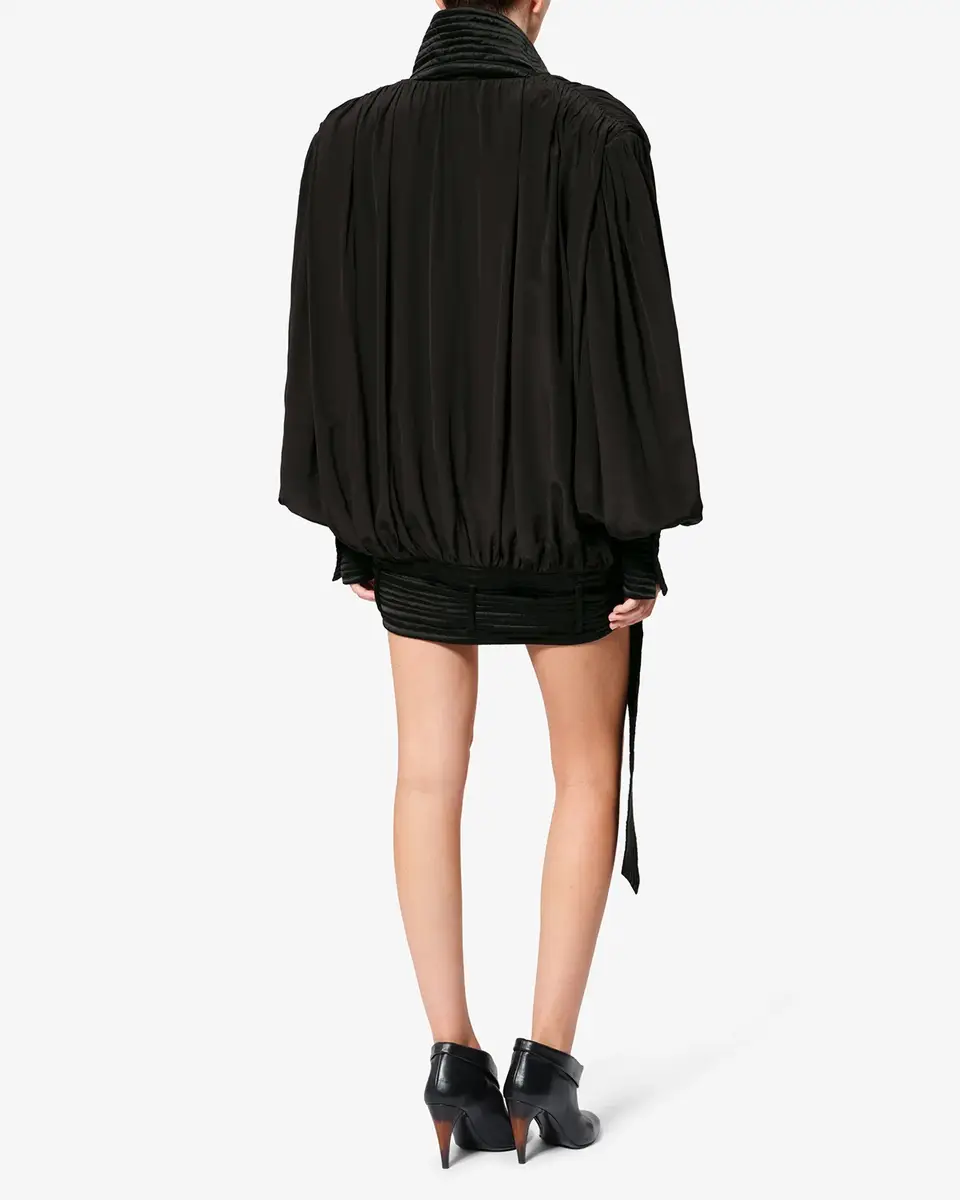 Isabel Marant Diljane Silk Jacket | Thumbnail 3 Isabel Marant Diljane Silk Jacket | Thumbnail 3