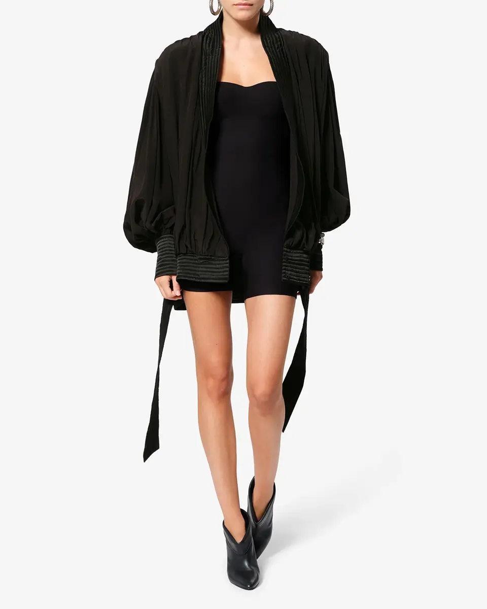 Isabel Marant Diljane Silk Jacket | Thumbnail 4 Isabel Marant Diljane Silk Jacket | Thumbnail 4