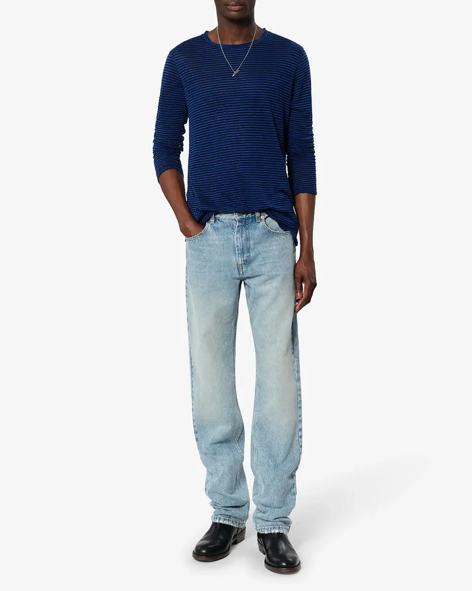 Isabel Marant Leighton Linen T-shirt | Thumbnail 4 Isabel Marant Leighton Linen T-shirt | Thumbnail 4