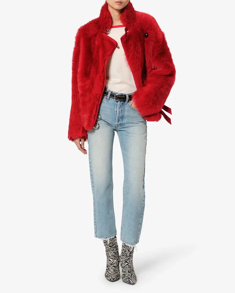 Isabel Marant Roama Shearling Coat | Thumbnail 4 Isabel Marant Roama Shearling Coat | Thumbnail 4