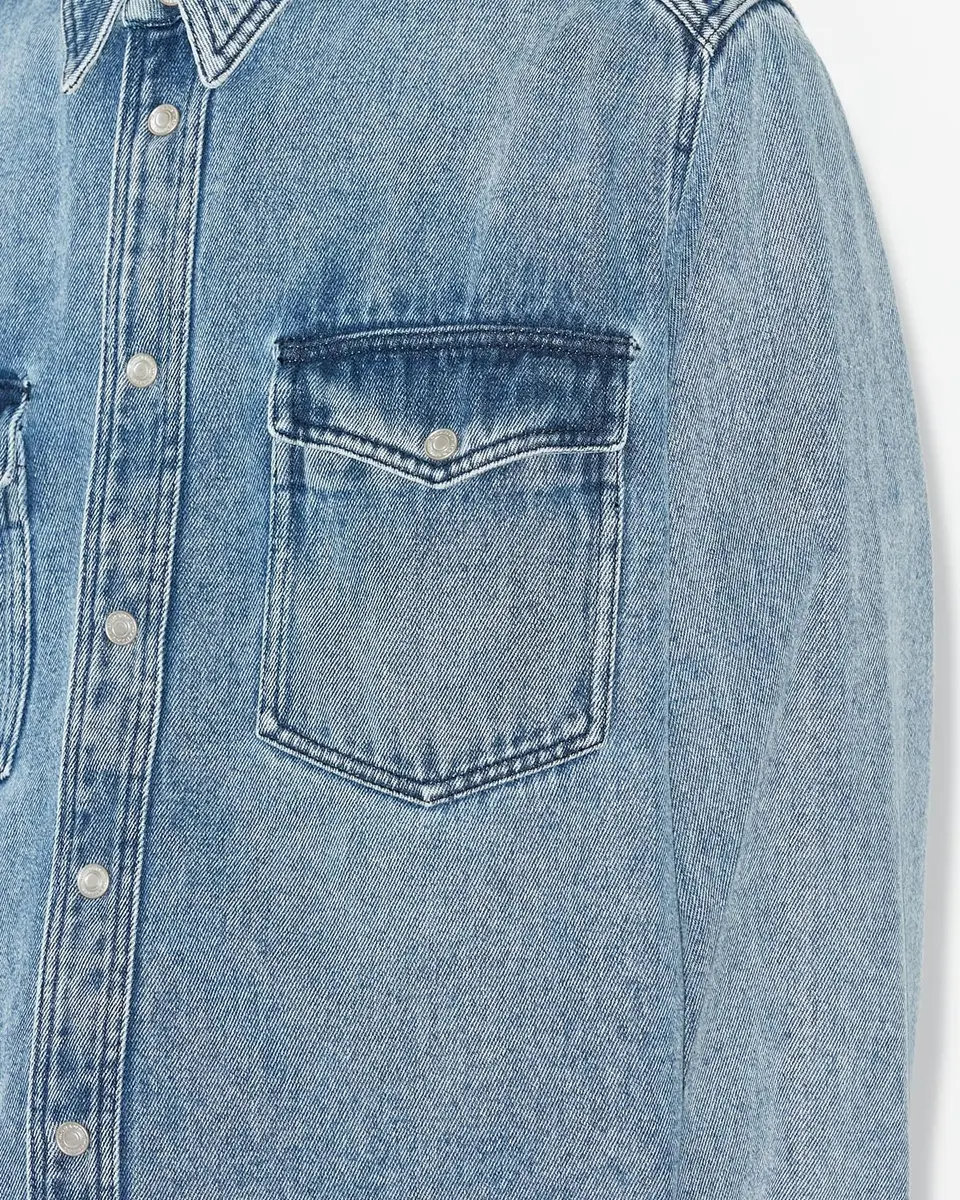 Isabel Marant Tailly Denim Shirt | Thumbnail 2 Isabel Marant Tailly Denim Shirt | Thumbnail 2