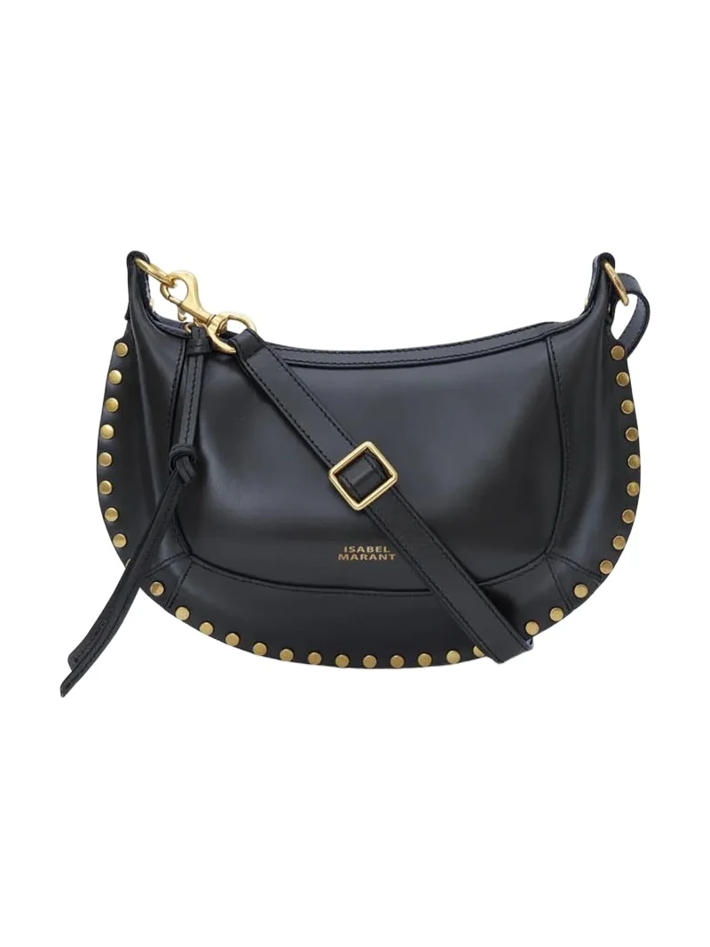 Isabel Marant Oskan Moon Bag In Leather