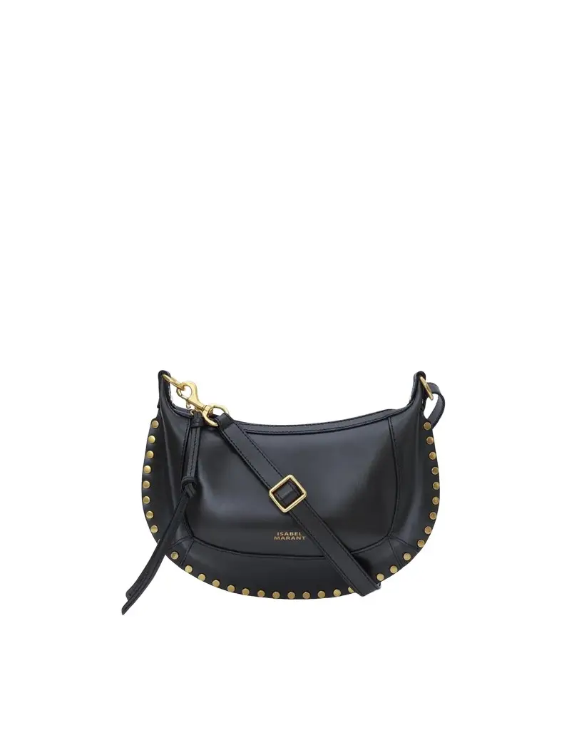 Isabel Marant Oskan Moon Bag In Leather
