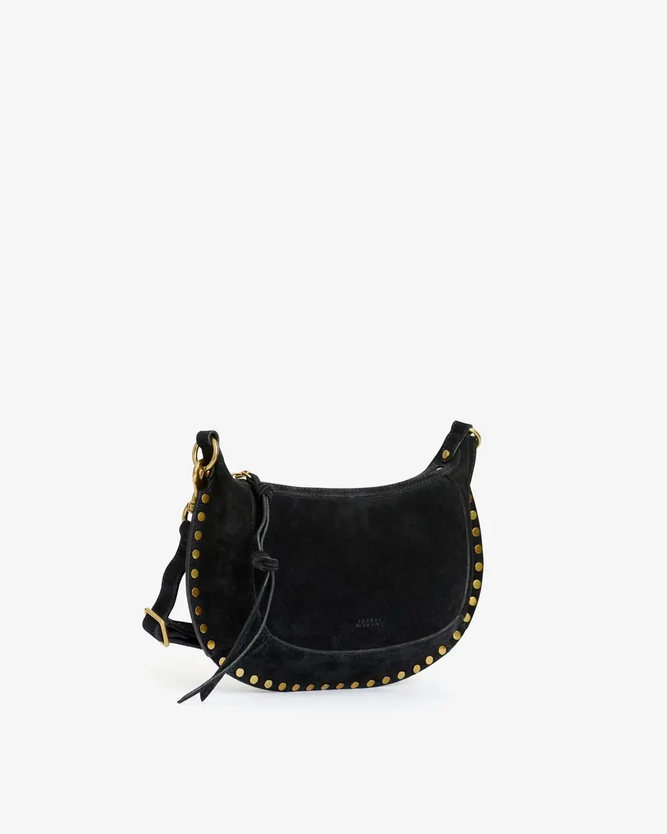 Isabel Marant Oskan Moon Bag In Suede Leather | Thumbnail 2 Isabel Marant Oskan Moon Bag In Suede Leather | Thumbnail 2