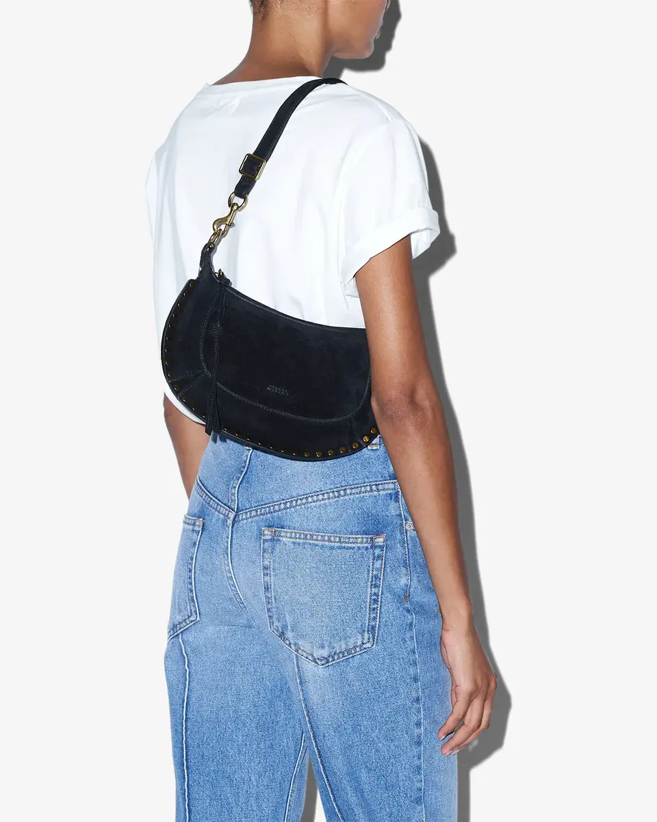 Isabel Marant Oskan Moon Bag In Suede Leather | Thumbnail 7 Isabel Marant Oskan Moon Bag In Suede Leather | Thumbnail 7