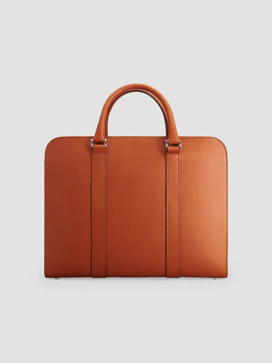 Carl Friedrik Men Heritage Palissy Double Leather Briefcase | Thumbnail 3 Carl Friedrik Men Heritage Palissy Double Leather Briefcase | Thumbnail 3